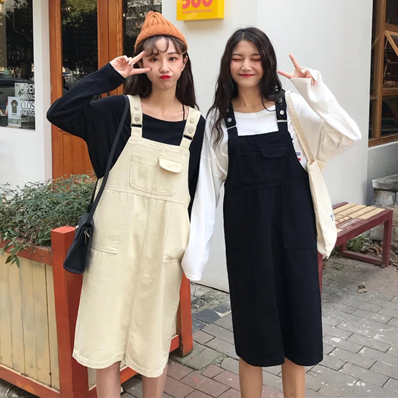 korean overall dress