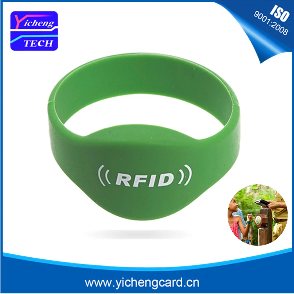 100pcs Waterproof 125Khz RFID Wristband EM4100 Bracelet Silicone Proximity Smart Card Watch Type for Access Control