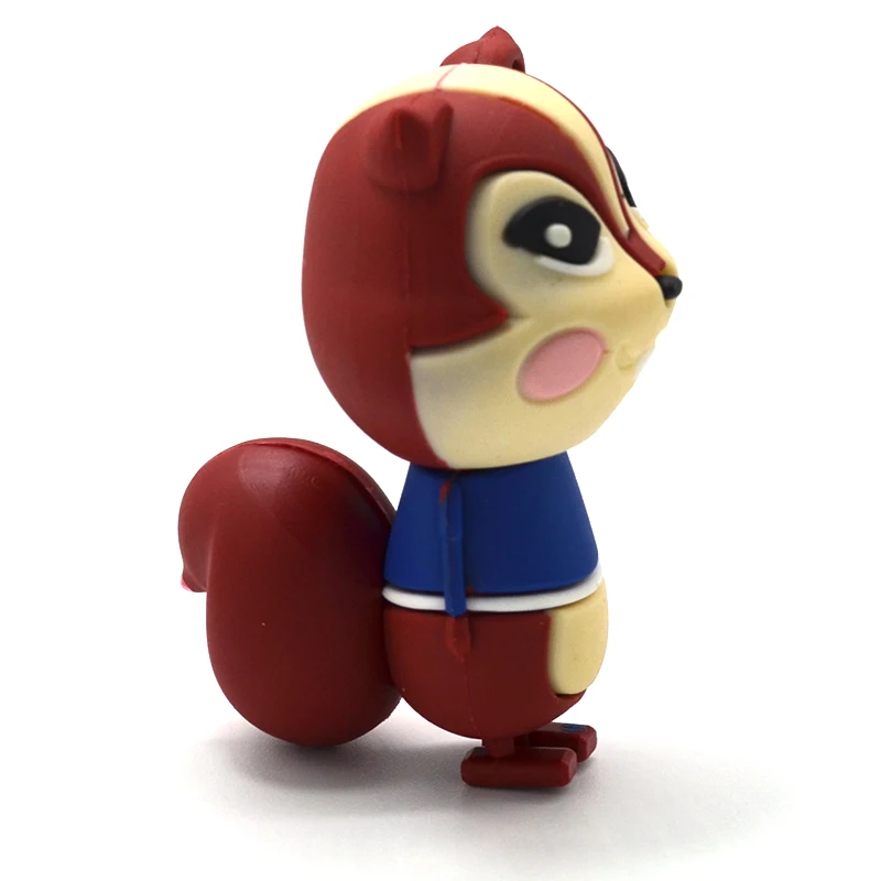 Мультяшный флеш-накопитель Chipmunk белка USB флеш-накопитель карта памяти 8g 16g 32g флешки Высокоскоростной USB 3,0 флэш-накопитель подарок