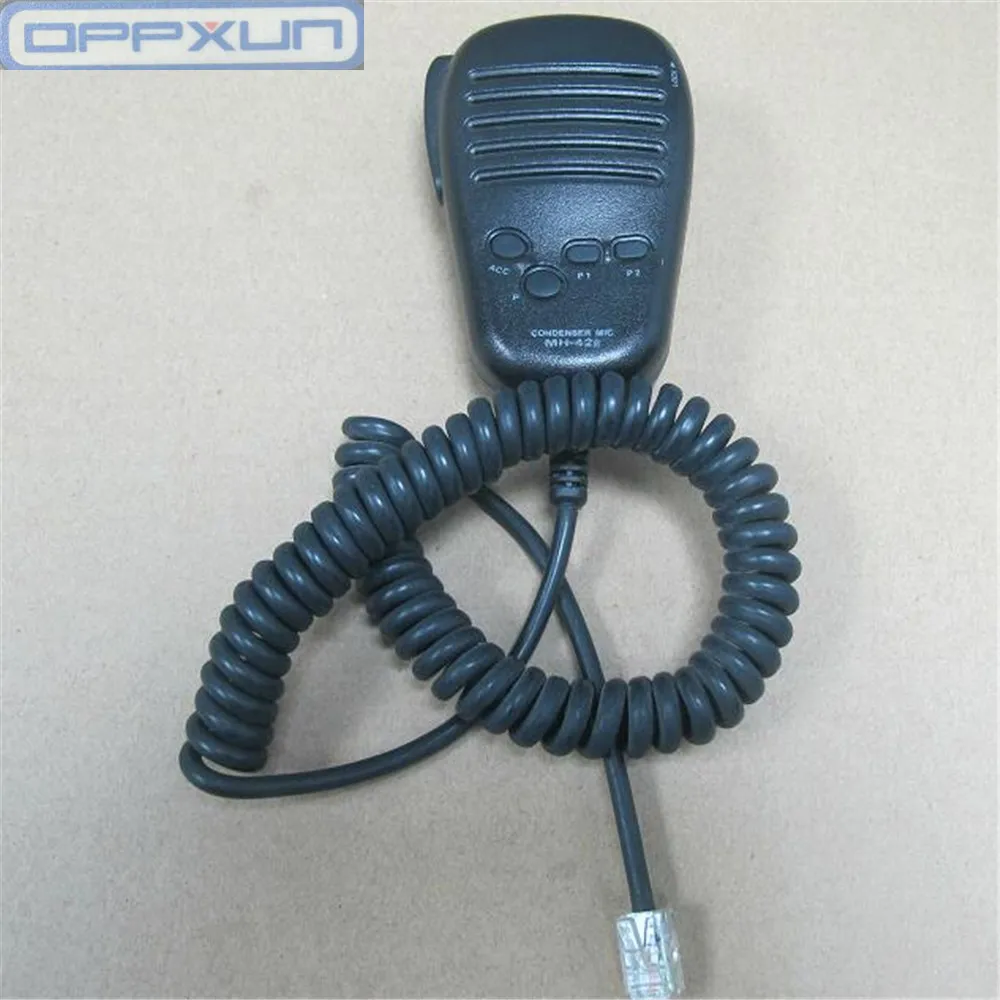 

OPPXUN Microphone 6 Pin Hand Mic MH-42B for YAESU for Vertex FT-7100M FT-8800R FT-90R FT-8100R Radio