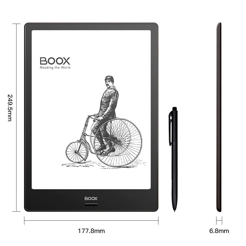 BOOX Note 10," Электронная книга Android 6,0 32 ГБ/2G двойной сенсорный HD дисплей E-Ink cta гибкий экран с микрофоном wifi Bluetooth