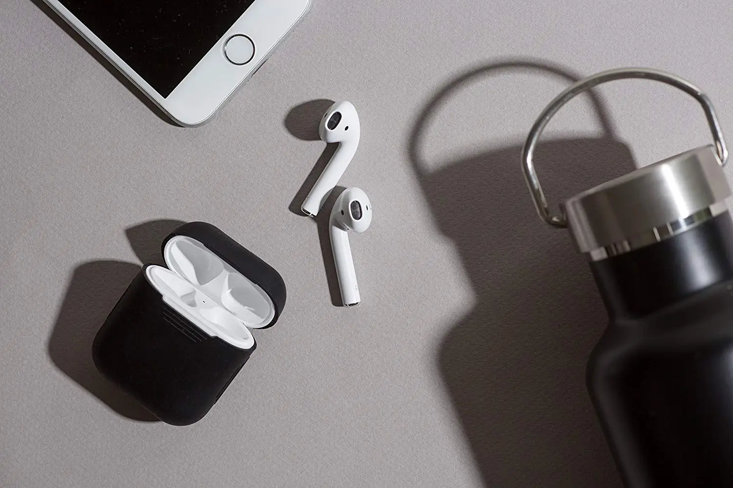 Air pods силиконовый Bluetooth беспроводной чехол для наушников Защитный чехол для Airpods аксессуары для кожи для Apple Airpods зарядная коробка