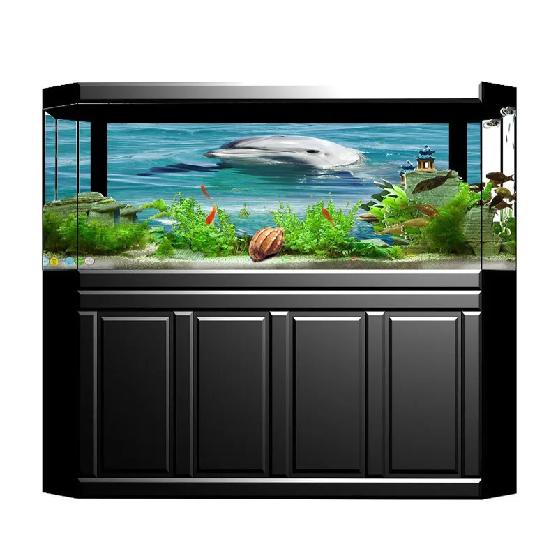 183cm/76cm High Rock Reptile Stone Aquarium Background Backdrop Fish Tank Board Underwater Aquarium Landscape Decoration JUN14