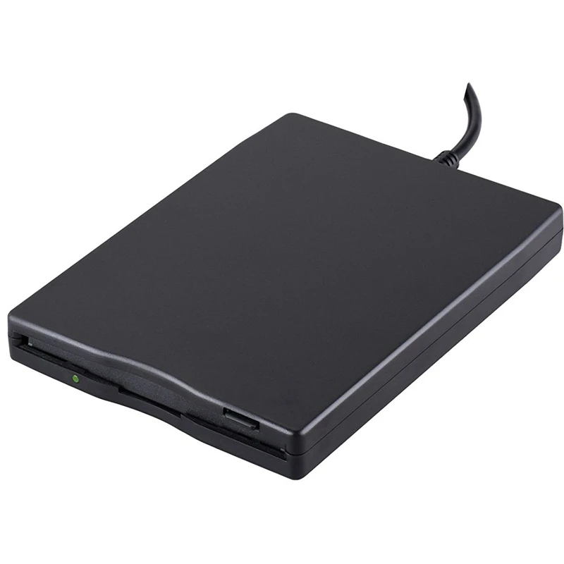 USB Floppy Drive, 3.5 inch USB External Floppy Diskette Drive 1.44 MB FDD Portable USB Drive Plug and Play for Laptops Desktop