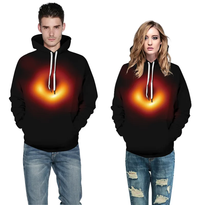 

RUNNING CHICK black hole E = MC2 relativistic formula digital printing women hoodies wholesales and dropshipping
