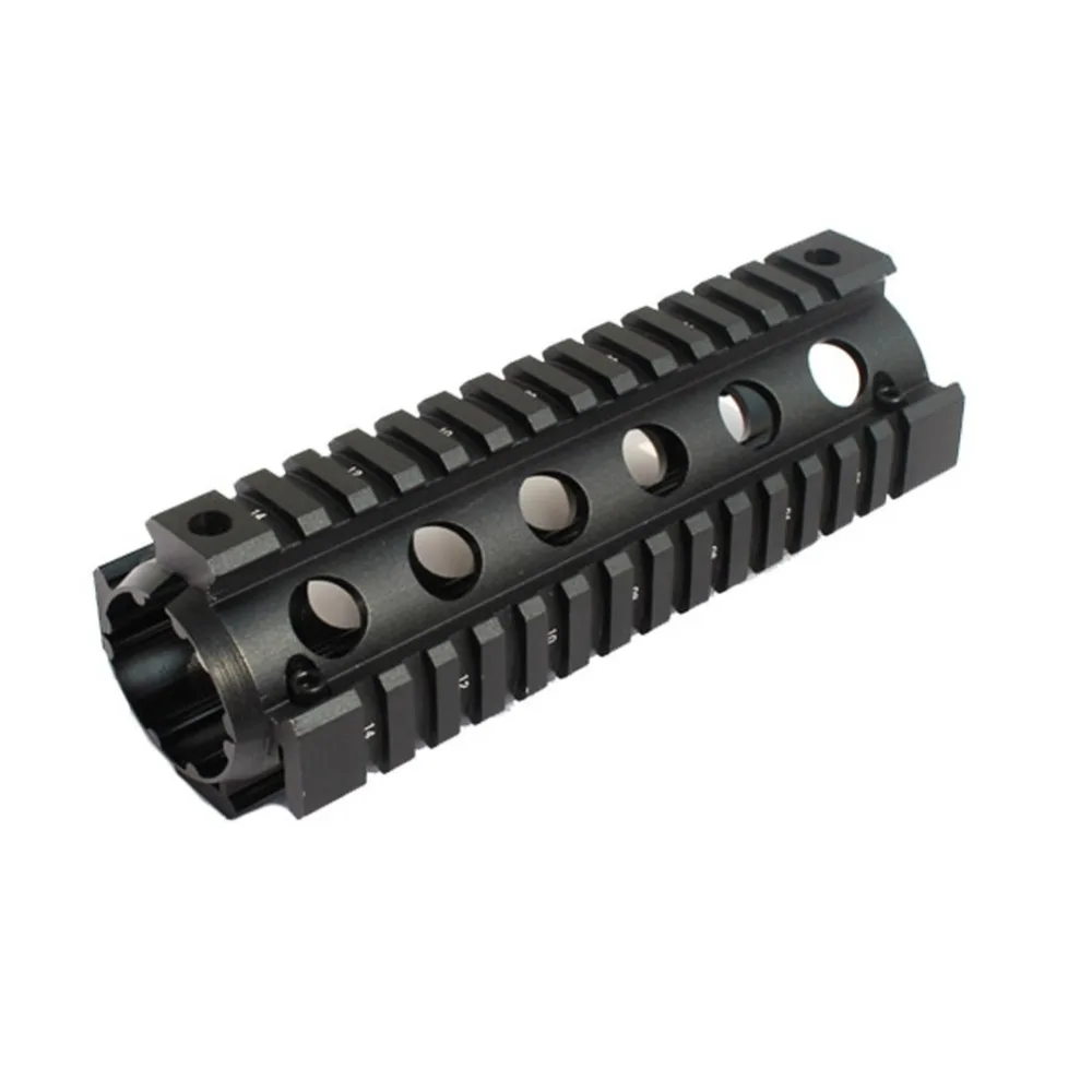 

2018 Handguard Carbine 6.7 Inch RIS Quad Keymod Rail Hunting Tactical Airsoft AR-15 M4 Picatinny Mounting Rifle Accessories
