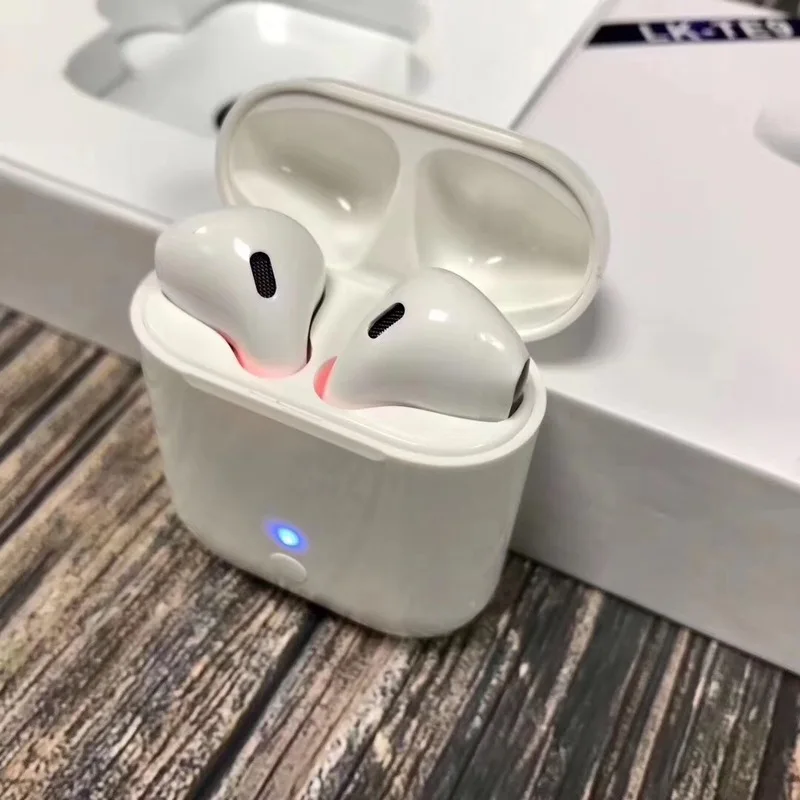 

2019 TWS i14 LK-Te9 1:1 Wireless earphones bluetooth 5.0 Wireless headset Auto-bluetooth support Pop-ups function for iphone7 x