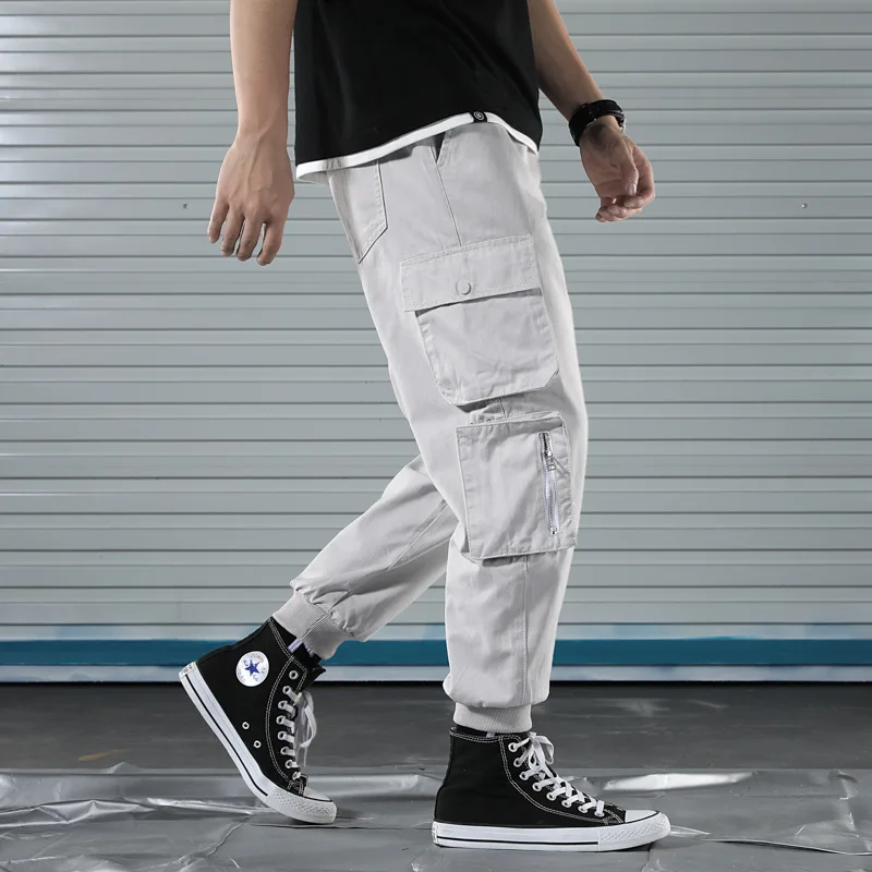 Новое поступление, модные мужские обтягивающие повседневные узкие брюки Harun, брюки длиной до щиколотки с эластичной талией камуфляжного цвета размера плюс LSMLXL2XL-7XL