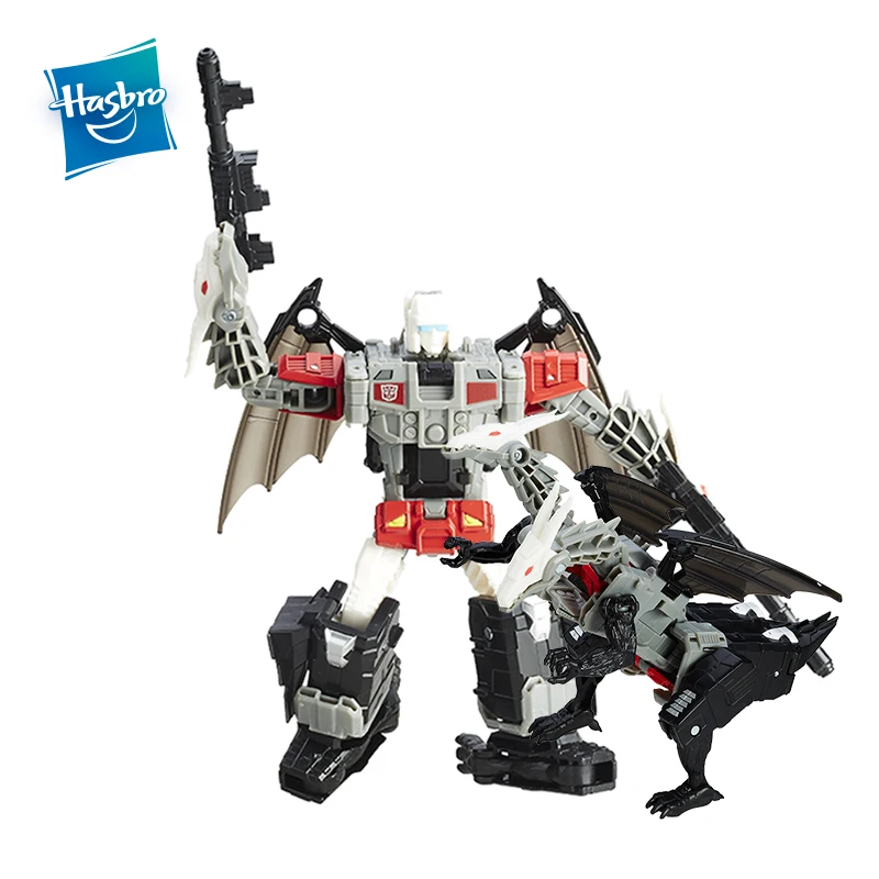 Hasbro Transformers Toys Titans Return Deluxe Class Autobot Twinferno and Daburu Action Figure Collection Model Boy Car Doll