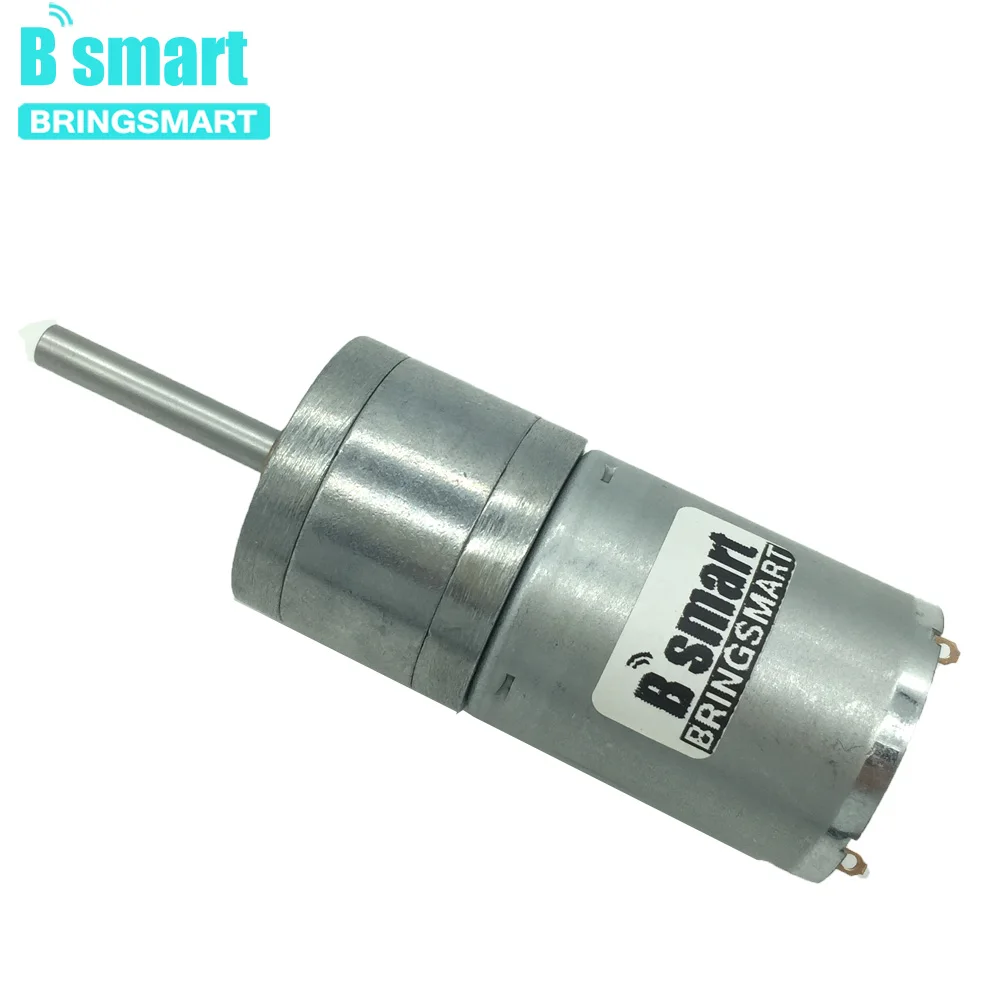 

Bringsmart D Speed Disc Large Power DIY Motor 25GA370 DC Motor Gear 12V Shaft Length 25MM Mini Motor 24V High Torque