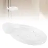 Transparent Round Acrylic Soap Dishes Plate Shelf Shower Storage Support Leakage Hole Soap Box Tray Holder for 2.5cm Lifting Rod ► Photo 2/6