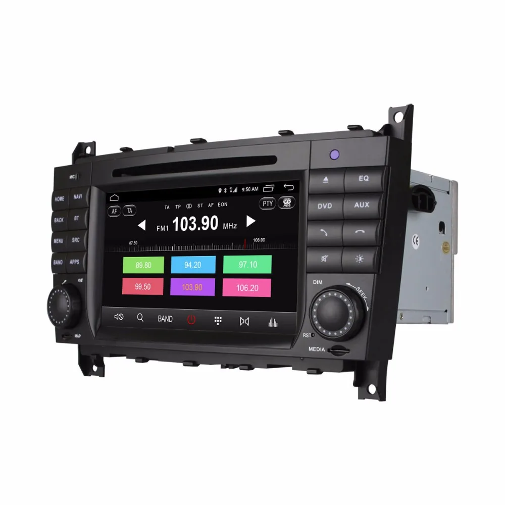 Perfect 4G SIM LTE Android 6.0 Octa 8 Core Car DVD for Mercedes C Class W203 2004 - 2007 c200 C230 C240 C320 C350 CLK W209 2005 GPS 2