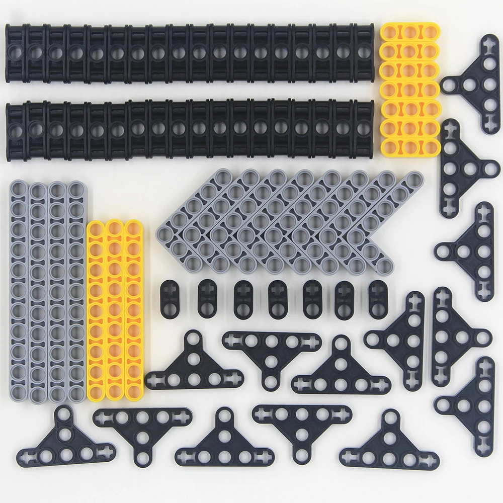 New 79pcs model building blocks toy boy parts technic building bricks children toys studless beams frams compatible with Lego
