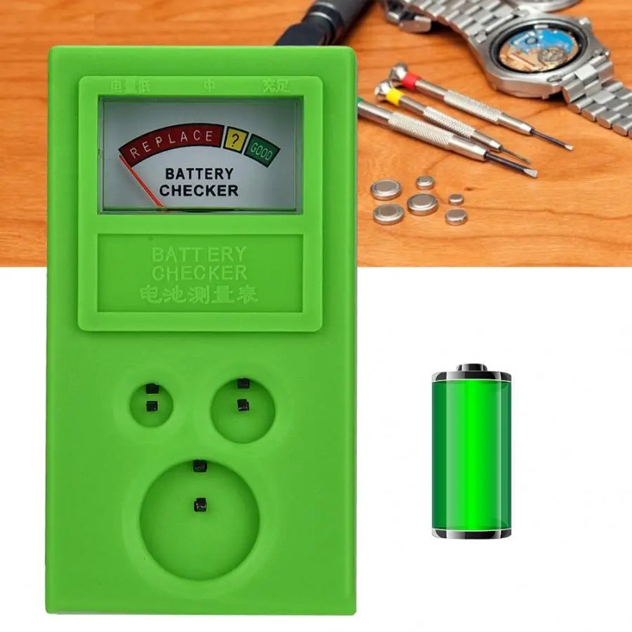 

Portable Button Battery Meter Cell Voltage Current Tester Watch Repair Tools Accessory High Quality Watch tool for watchmaker b