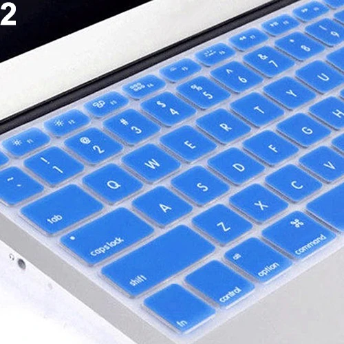 Silicone Keyboard Skin Protector Film Case Cover for Apple Macbook Laptop Notebook
