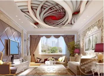 

3d room wallpaper custom photo non-woven mural Screw geometry art ceiling murals decoration painting 3d wall murals wallpaper