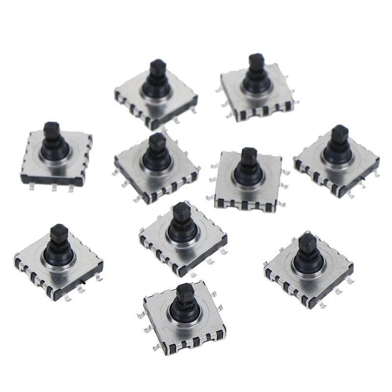 10 шт./лот 10*10*9 SMD 5 пятиходовой Переключатель многофункциональный направления