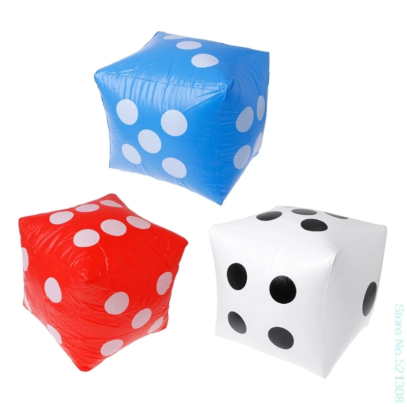 

Style 40cm Giant Inflatable Dice Beach Garden Party Game Outdoor Children Kid Toy Drop Ship