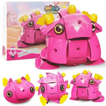 

Magnetic building blocks Figure Deformation Penguin Bird Model Transformation 3D Magnetic Toys Magic Wisdom Ball Kids Gift 71Pcs