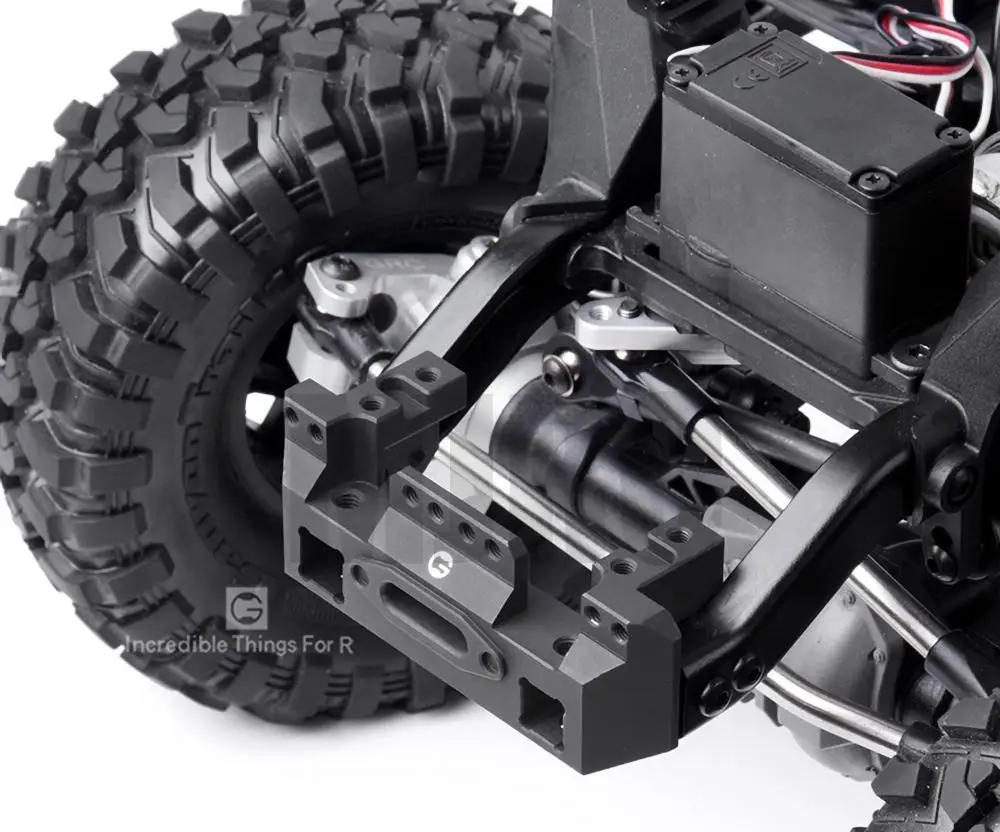 MJRC TRX4 G2 Металлический Алюминиевый Кронштейн передней лебедки для 1/10 RC crawler TRAXXAS