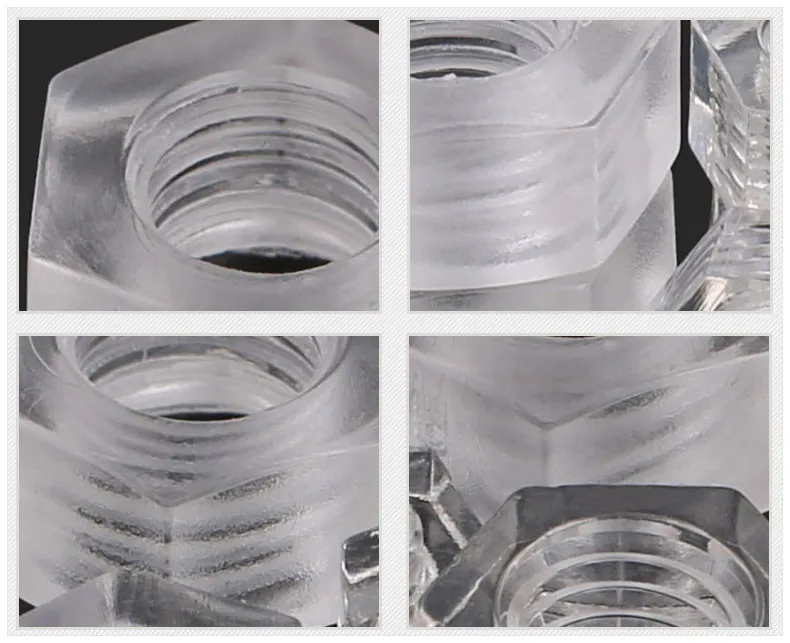 M3-M4-M5-M6 acrylic screw nut (3)