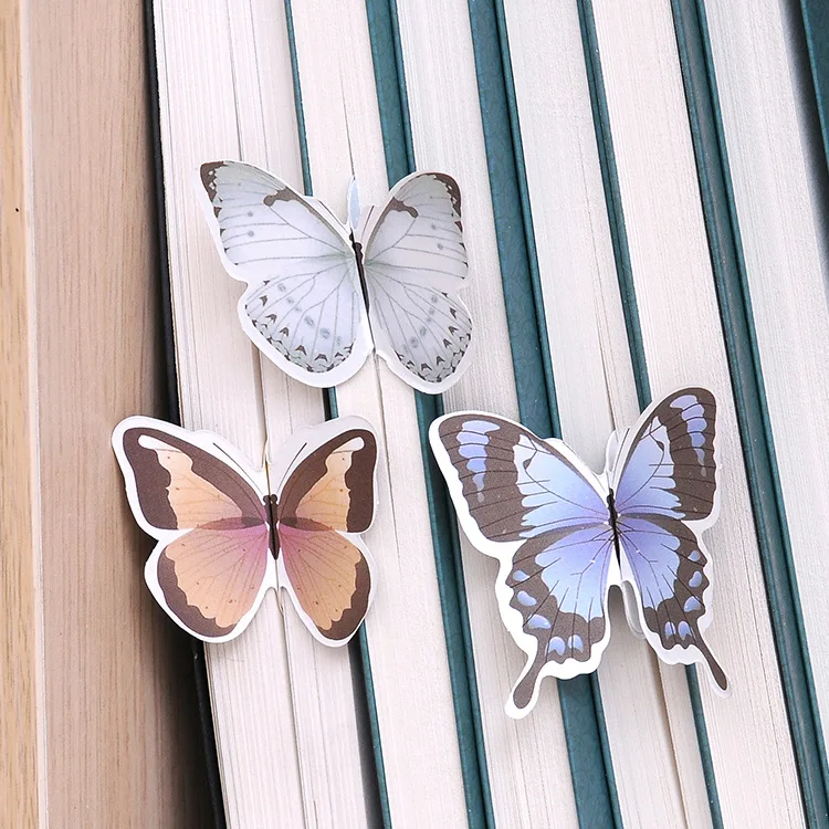 

New 14PCS 3D Butterfly Bookmark For Beautiful Birthday Gift Book Mark Christmas Gift paper bookmark