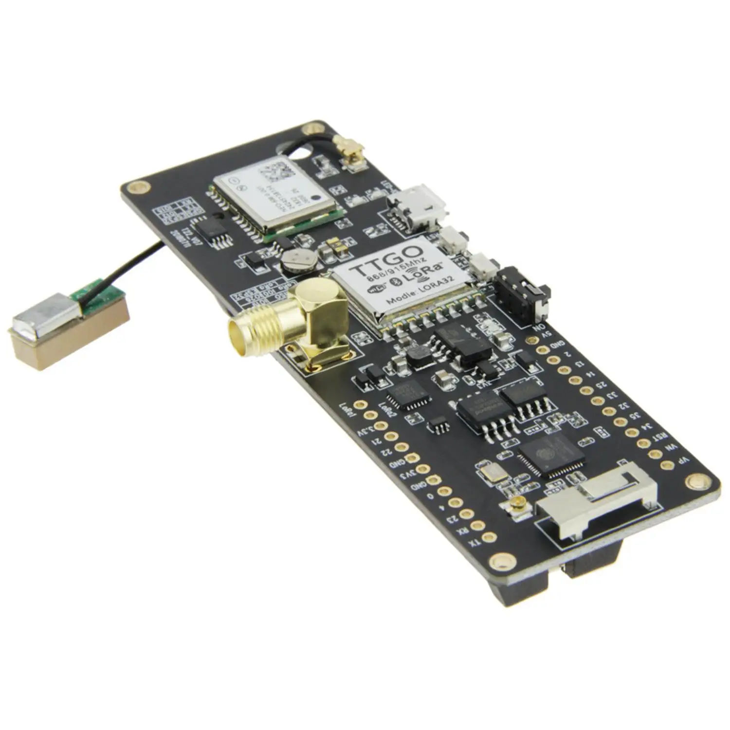 Ttgo T-Beam Esp32 915 МГц Wifi беспроводной bluetooth-модуль Esp32 Gps Neo-6M Sma Lora 32 18650 Держатель батареи с Softrf