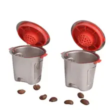 Кофе чашку и фильтр Нержавеющая сталь оборудование Кубок Кофе машины ситечко капсула Кубок графин многоразового Кофе фильтры