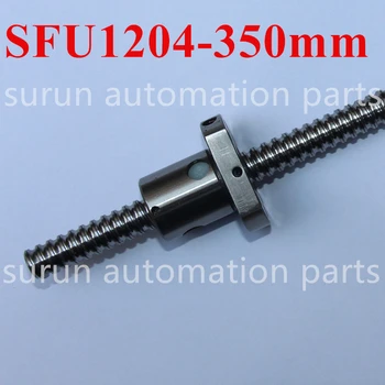 

Free shipping SFU1204 350mm ballscrew rolled ball screw C7 with 1204 single ball nut for 3D Printer Parts CNC parts