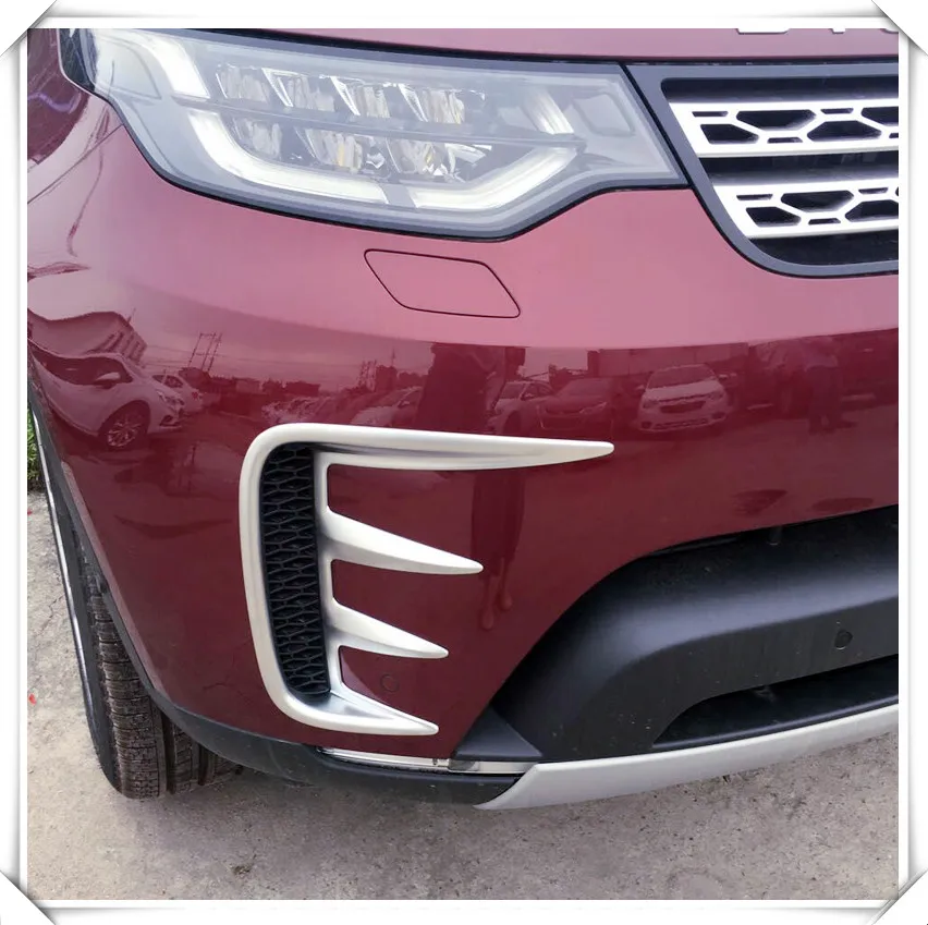 Матовый/черный передних противотуманных фар декоративной отделкой для Land Rover Discovery 5 Тюнинг автомобилей