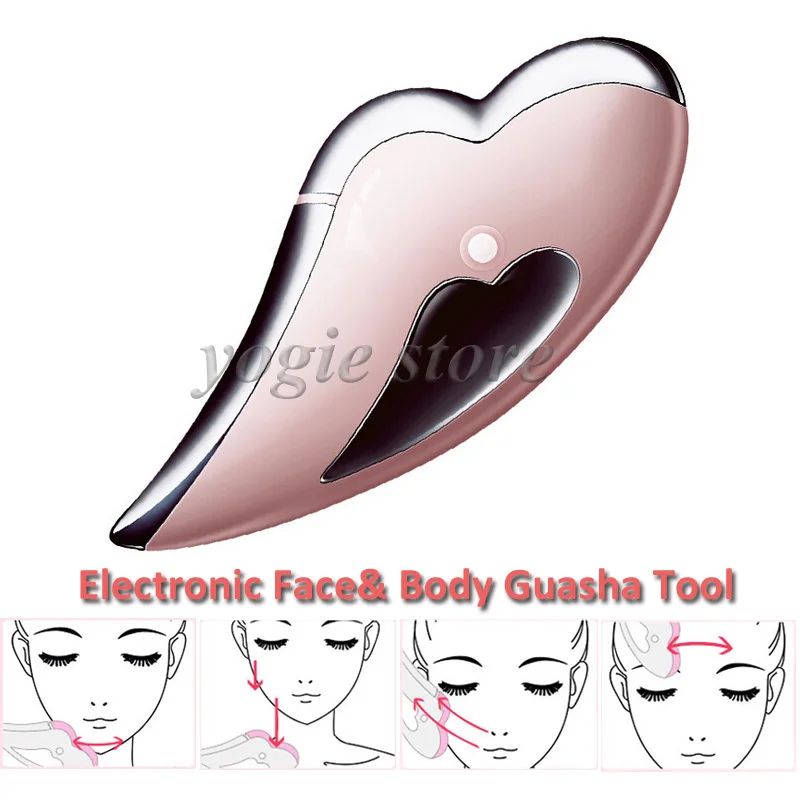 Portable Electronic Scraping Tool Chinese Guasha Facial Plate Body