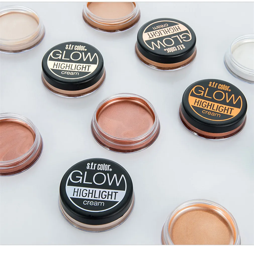 Iluminador Maquillaje хайлайтер крем палитра для макияжа мерцающий светящийся набор