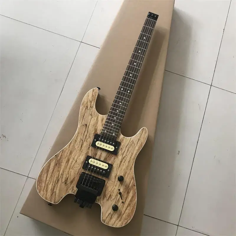 

24 logs, 6 strings, headless electric guitar, Steinberg headless guitar, customizable