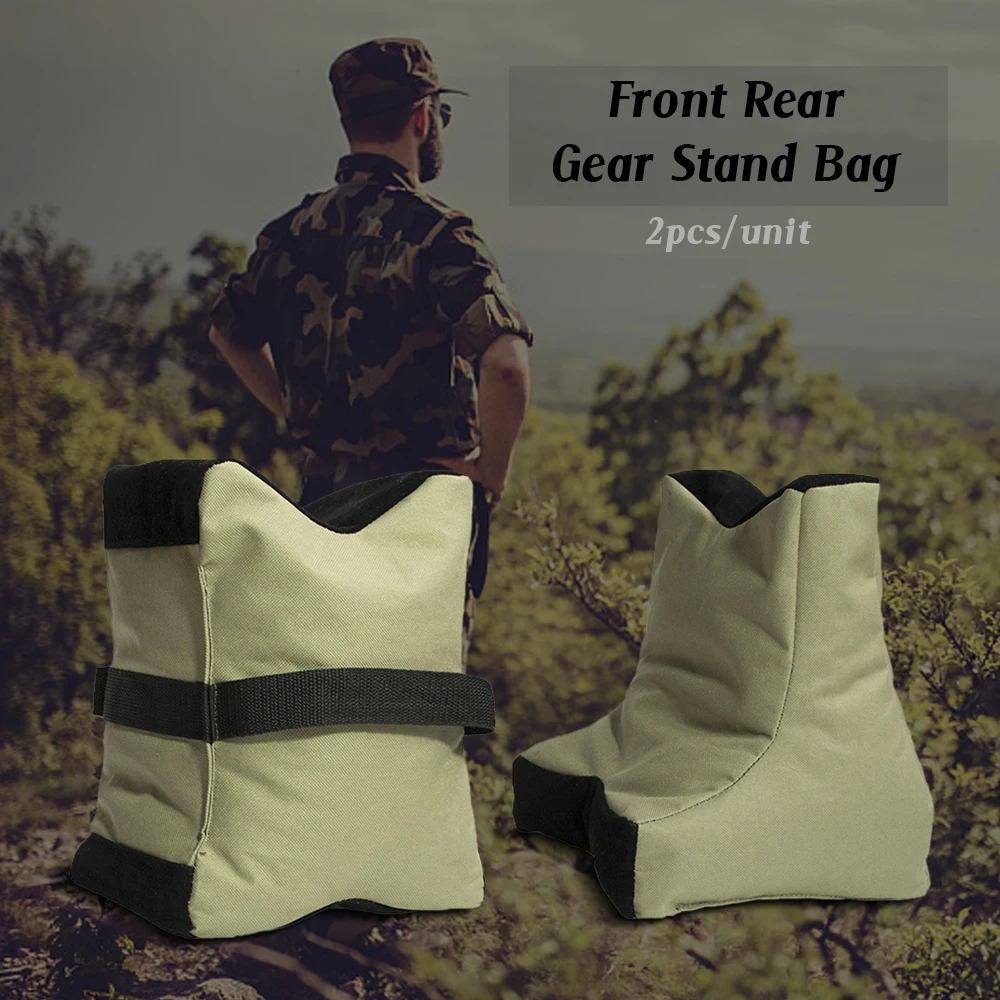 2 Unit Gun Front Rear Bag Sandbag Shooting Bag Hunting Gun Accessories