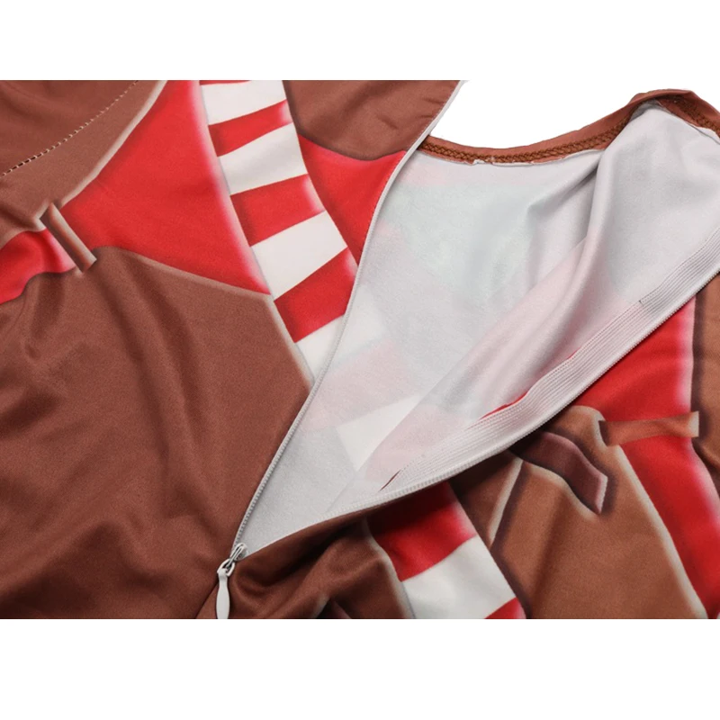 Gingerbread ManCosplay Costume Kids Streetwear Costumes Boys Jumpsuits FfortnitedCos Children Halloween Festive Party Supplies