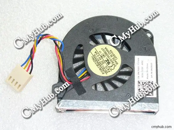 Подлинный для Dell Inspiron One 2310 DC5V 0.5A 4 проводный контактный охлаждающий вентилятор