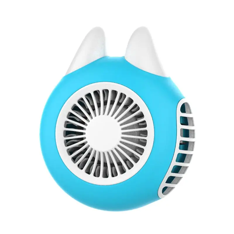 

New Mini Portable USB Rechargeable Turbo Fan Desktop Outdoor Turbine Electric Cooling Fan for Students Home School Use Supplies