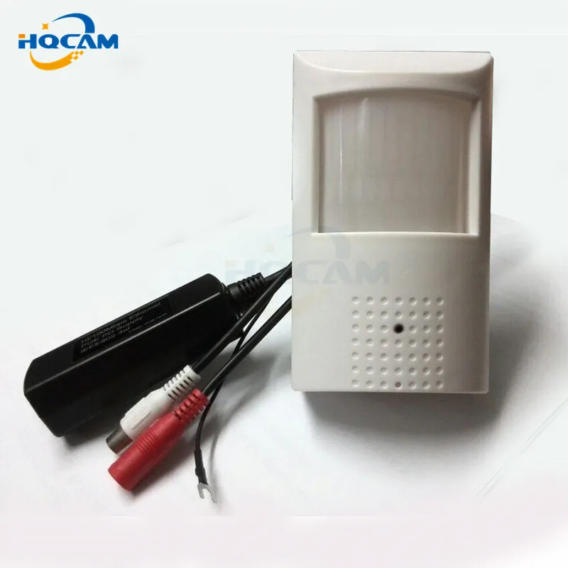

HQCAM IR CUT 1080P Smallest Night Vision 2.0MP Mini POE IR PIR Camera Pir Motion Detector Camera 48pcs IR Leds Night Vision