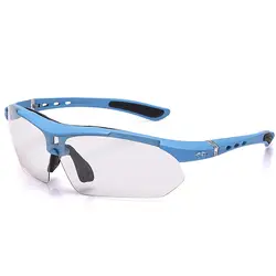 На открытом воздухе езда очки ветрозащитный Близорукость Спортивные солнцезащитные очки цвет костюм Велоспорт велосипед 3 объектив