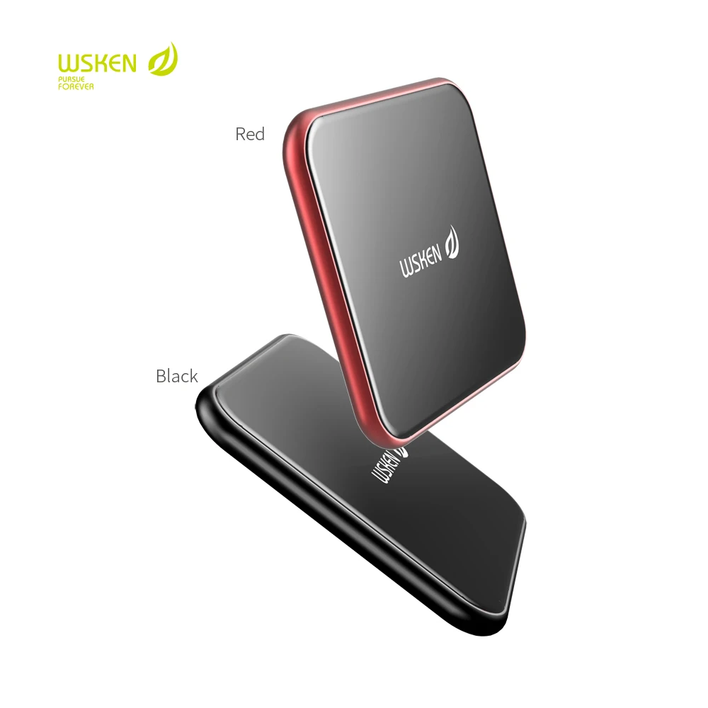 

WSKEN Qi Wireless Charger Fast Phone Charger For Samsung Galaxy S9 S8 S7 Note8 Wireless Charging For iPhoneX 7 7plus 8Plus