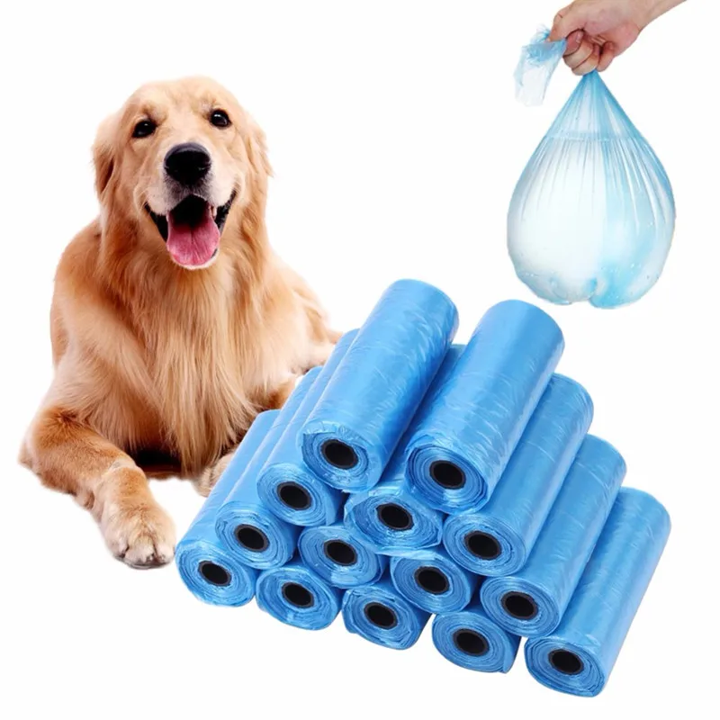 

20 40 Rolls/Pack 600pcs Dog Poop Bag Trash Garbage Bags For Cat Pets Waste Collection Bag Outdoor Cleaning Supplies