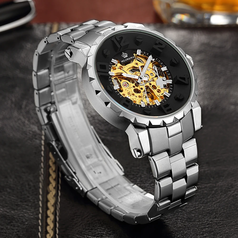 Orkina رجل الساعات top ماركة فاخرة الذهبي الهيكل العظمي التلقائية الميكانيكية ووتش الأرقام العائمة relogio masculino Orkina رجل الساعات top ماركة فاخرة الذهبي الهيكل العظمي التلقائية الميكانيكية ووتش الأرقام العائمة relogio masculino
