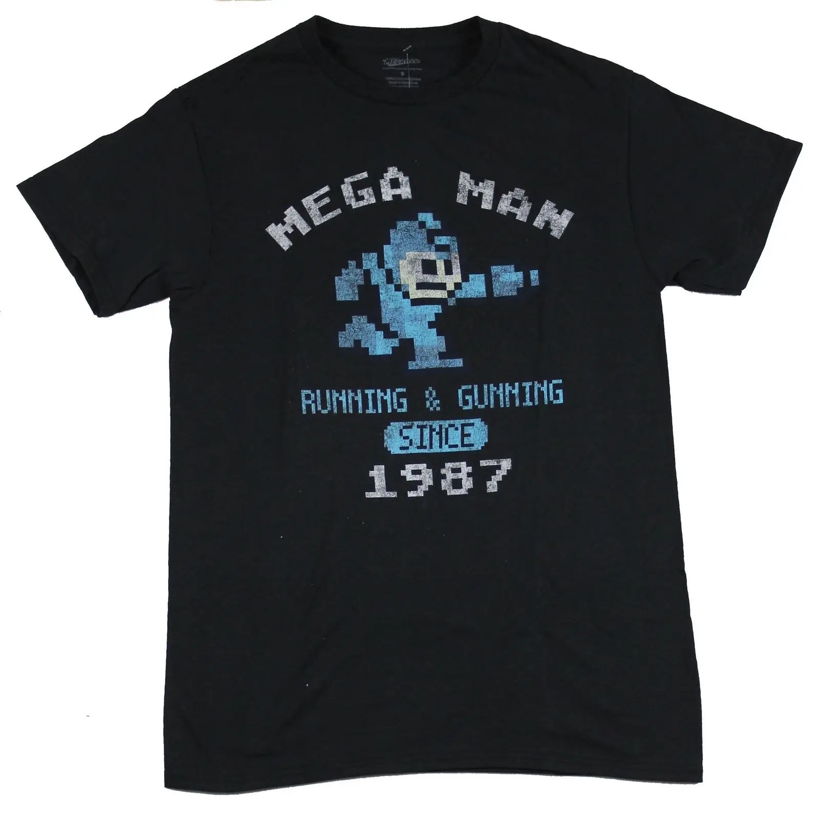 Мужская футболка Mega Man-Megaman Running and Gunning Since 1987, новая модная мужская футболка унисекс