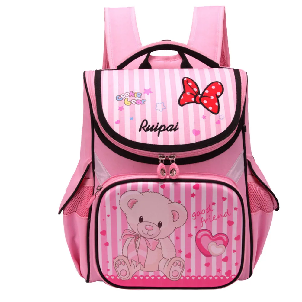 Girls School Bags Orthopedic Princess Backpacks for Primary Students