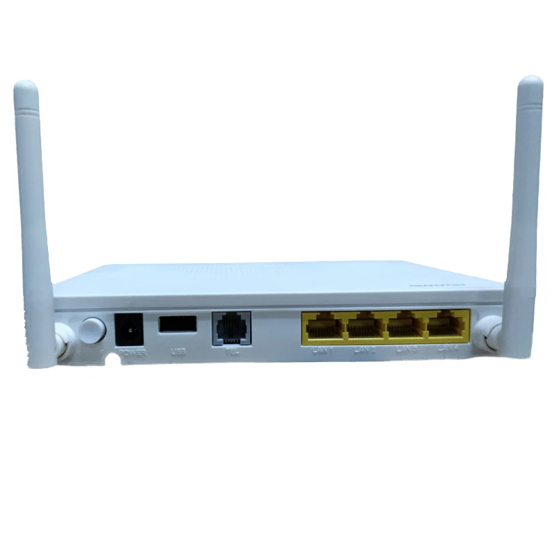 Goede Gebruikt Huawei GPON ONU HG8546M ONT termianl met 1GE + 3FE + voice + wifi Engels software