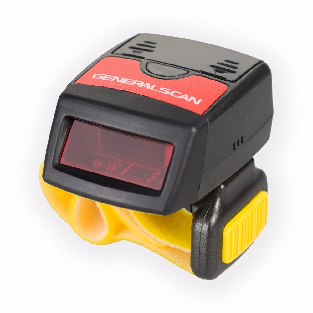 حار بيع Generalscan GS R1000BT-HP 1D الليزر بلوتوث صغير 4.0 اللاسلكية لبس الطوق الباركود ماسحة حار بيع Generalscan GS R1000BT-HP 1D الليزر بلوتوث صغير 4.0 اللاسلكية لبس الطوق الباركود ماسحة