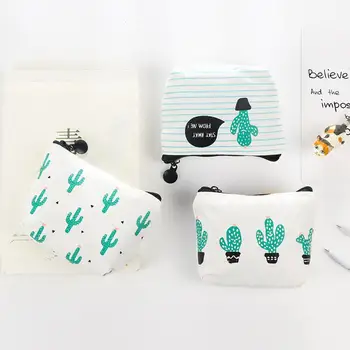 

Canvas Coin Purse Mini Card Holder Zipper Pouch Wallet coin wallet small purse porte monnaie femme woman coins holder fashion