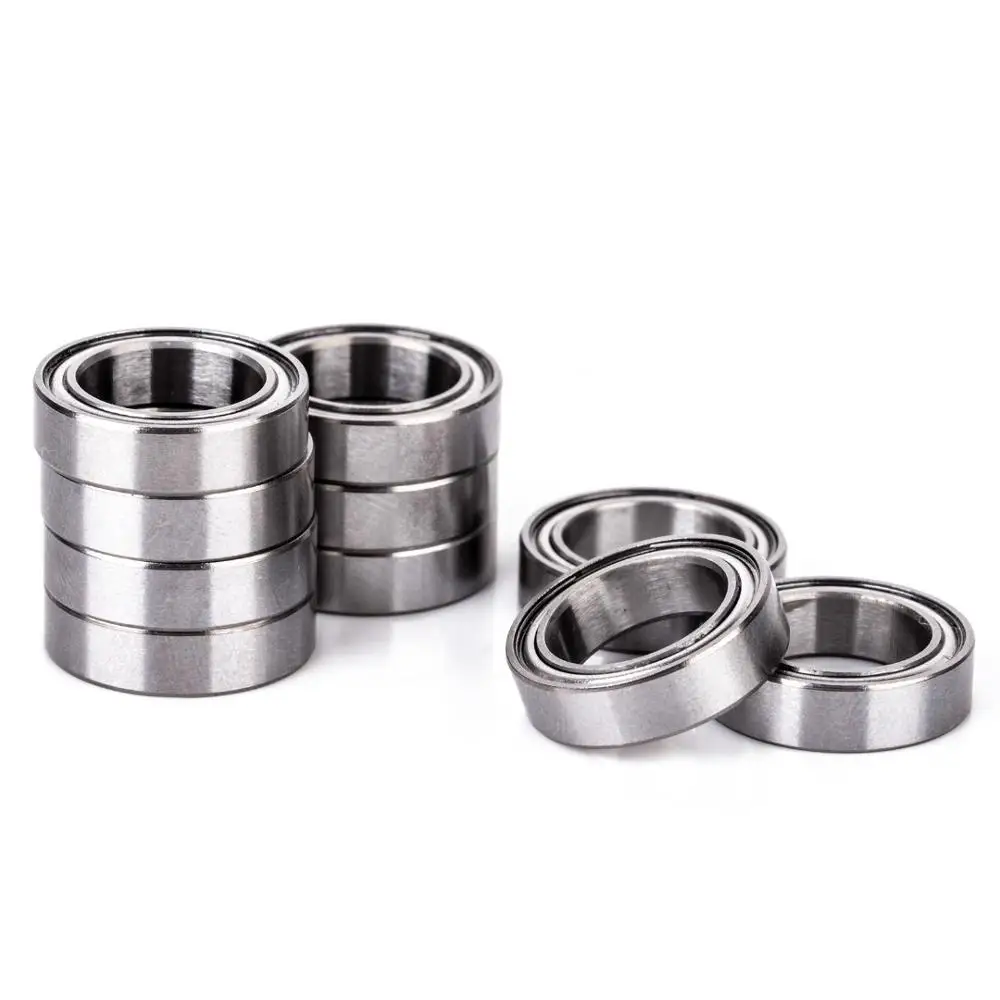 

10pcs/Lot Miniature Bearings 624RS Steel Metal Shielded Ball Bearing Thin Wall Roller 4*13*5 For RC Cars Trucks Mayitr moter