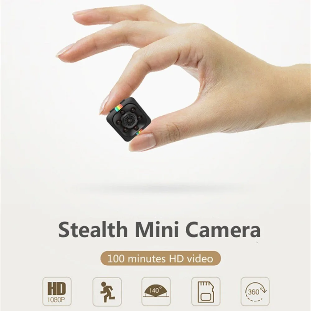 

SQ11 HD 1080P Sports DV Camera Super Mini Sports DV Infrared Light Night Vision Sports Camera Car DV Home security surveillance