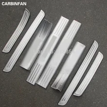 Нержавеющая сталь внутри Накладка порога Накладка наклейка для Chevrolet Chevy Captiva 2011 2012